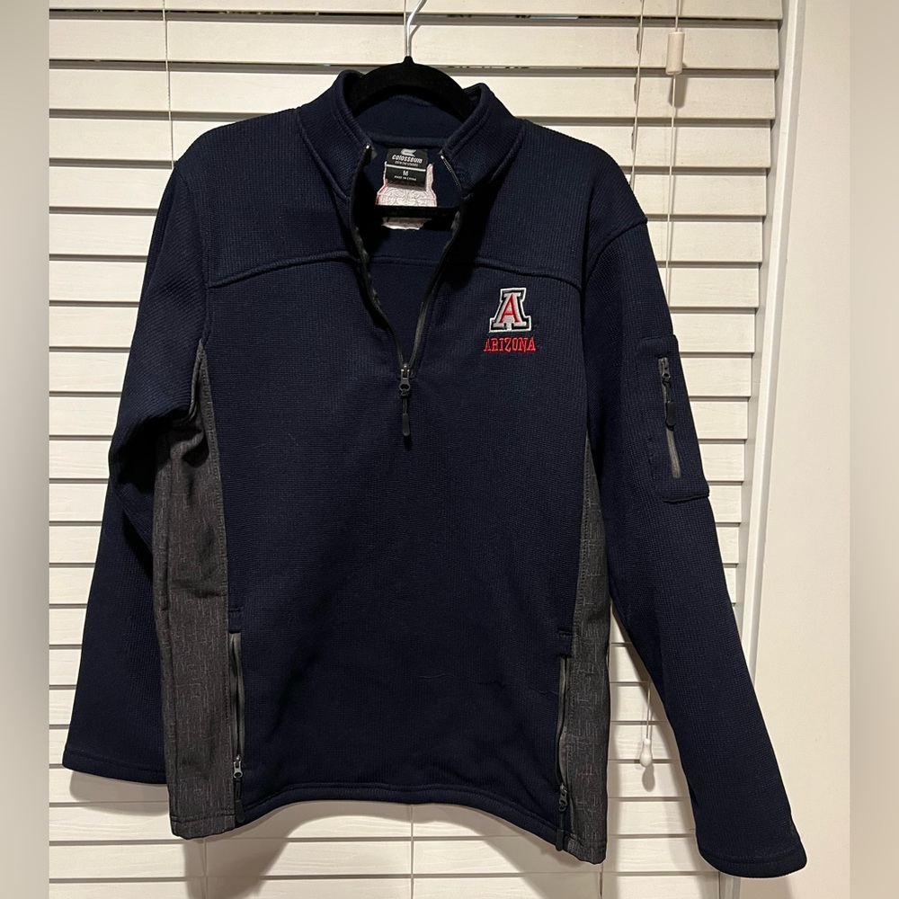 Arizona Wildcats 1/4 Zip‎ Sweater - M